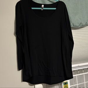 LuLaRoe Black Long Sleeve Top